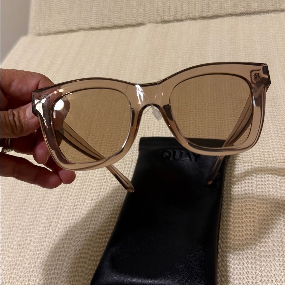 QUAY AFTER HOURS Large Square Sunglasses for Women